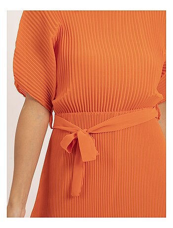 Robe courte plissée iwild