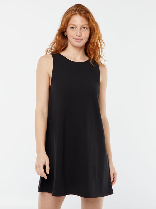 Robe courte sans manches - Kiabi