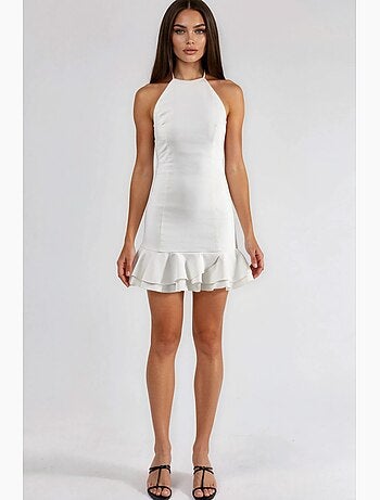 Robe courte trapèze dos nu hiccup