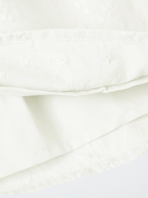 Robe de cérémonie à broderie anglaise 'Name it' - Kiabi