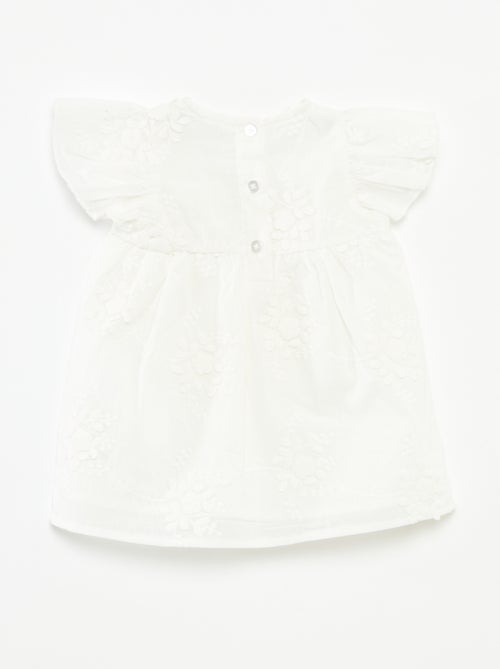 Robe de cérémonie brodée - Kiabi