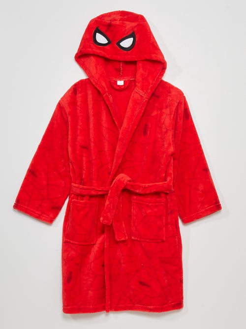 Robe de chambre avec capuche 'Spider-Man' - Kiabi