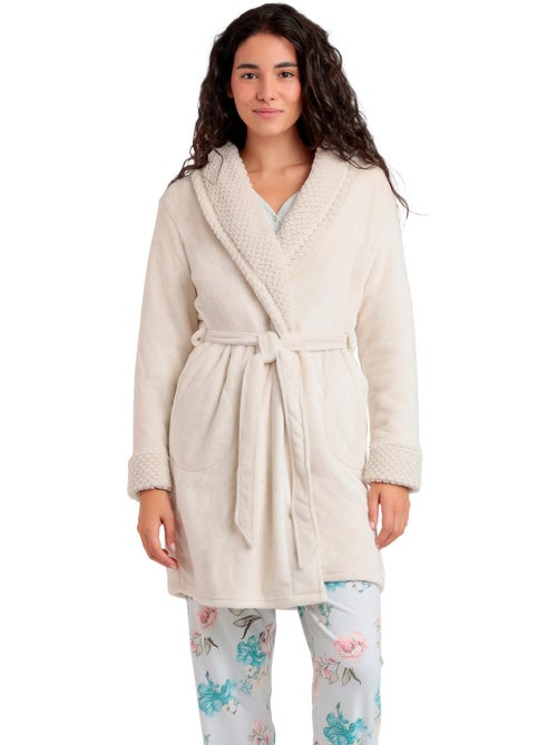 Robe de chambre climbing flowers - Kiabi