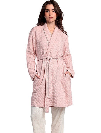 Robe de chambre dots and flowers