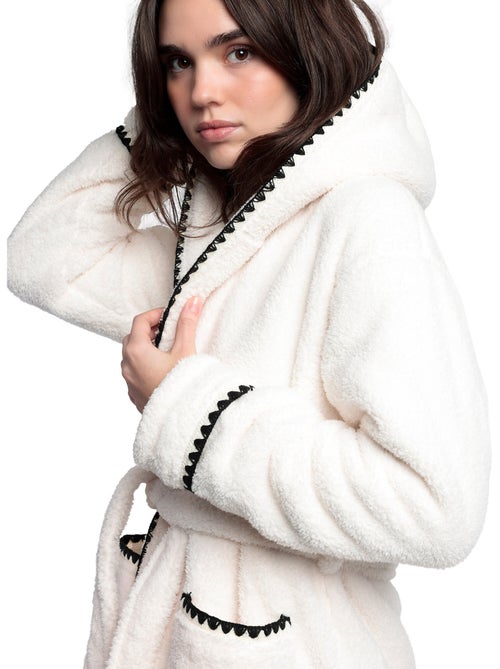 Robe de chambre luxury stitching - Kiabi