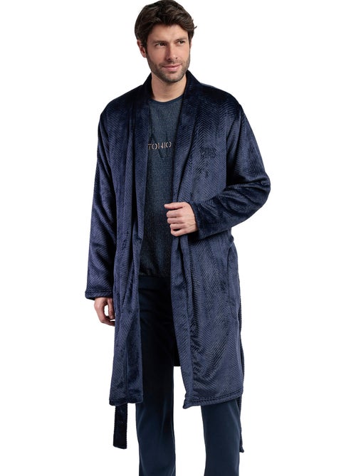 Robe de chambre spiga antonio miro - Kiabi Robe de chambre spiga antonio miro - Kiabi