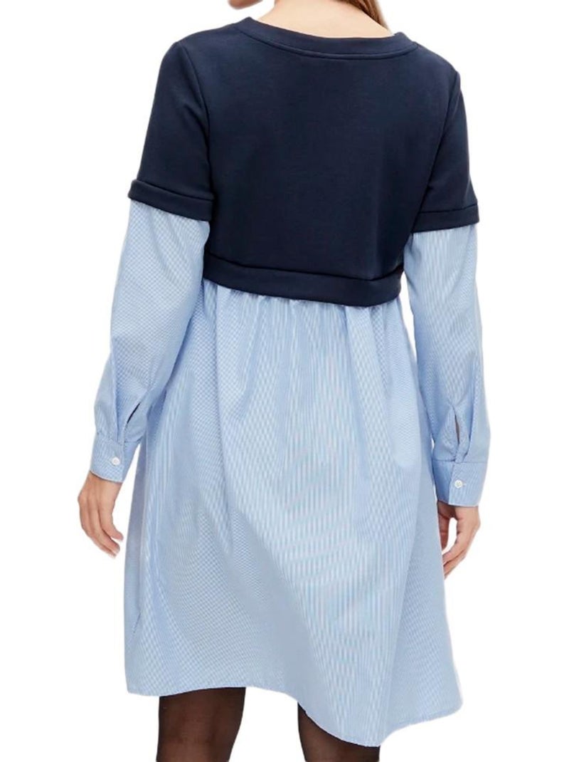 Robe de Grossesse Femme Mamalicious Bleu marine - Kiabi