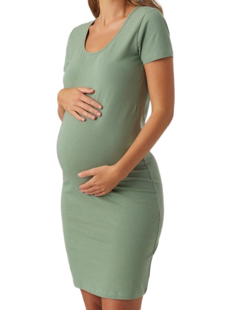 Robe de grossesse femme mamalicious Vert - Kiabi