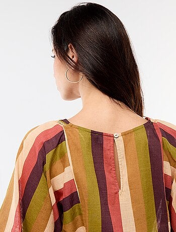 Robe de plage mi-longue