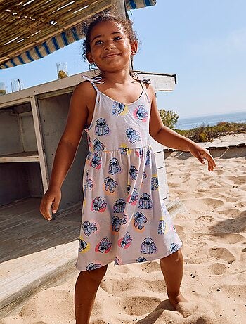 Robe 'Disney' à bretelles avec nœuds