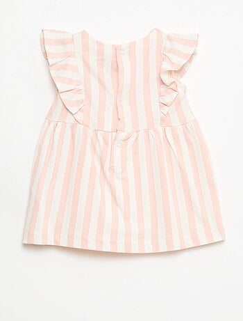 Robe 'Disney' avec volants en coton léger