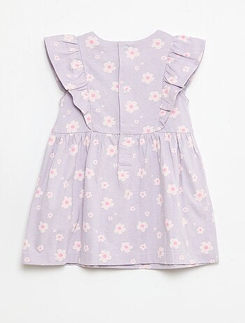 Robe 'Disney' avec volants en coton léger