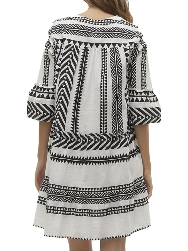 Robe e Femme Vero Moda Dicthe Noir - Kiabi