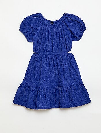 Robe en broderie anglaise