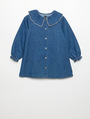 Robe en denim
