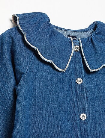 Robe en denim