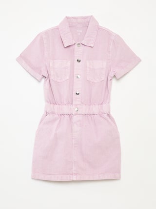 Robe en denim