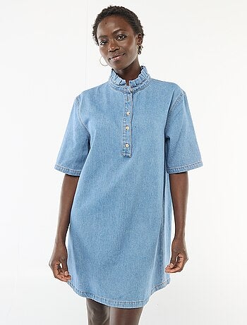 Robe en jean