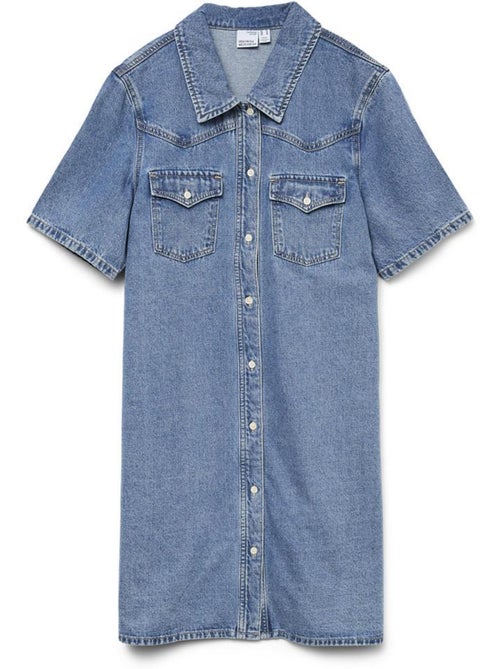 Robe en jean femme vero moda - Kiabi