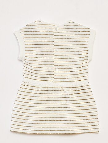 Robe en jersey à motif