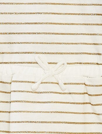 Robe en jersey à motif