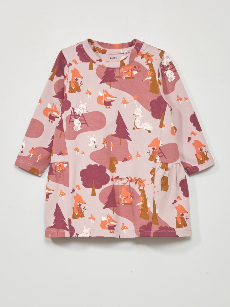 Robe en jersey imprimée ROSE1 - Kiabi