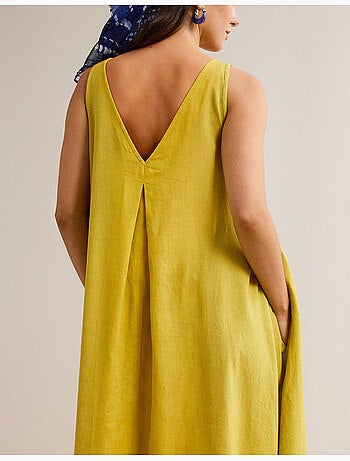 Robe en lin, mo fashion