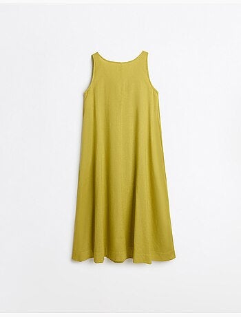 Robe en lin, mo fashion