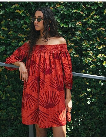 Robe en lin, mo fashion