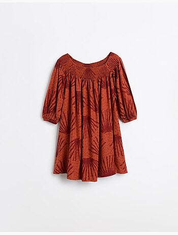 Robe en lin, mo fashion