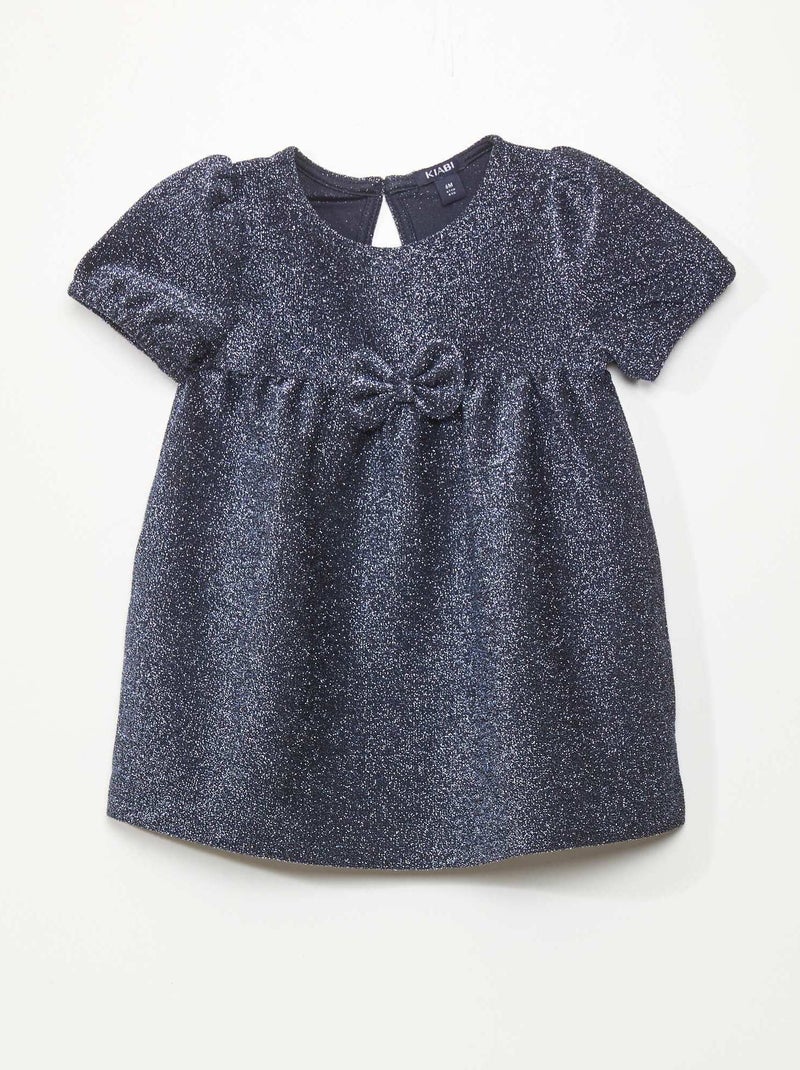 Robe en maille bisou Bleu - Kiabi
