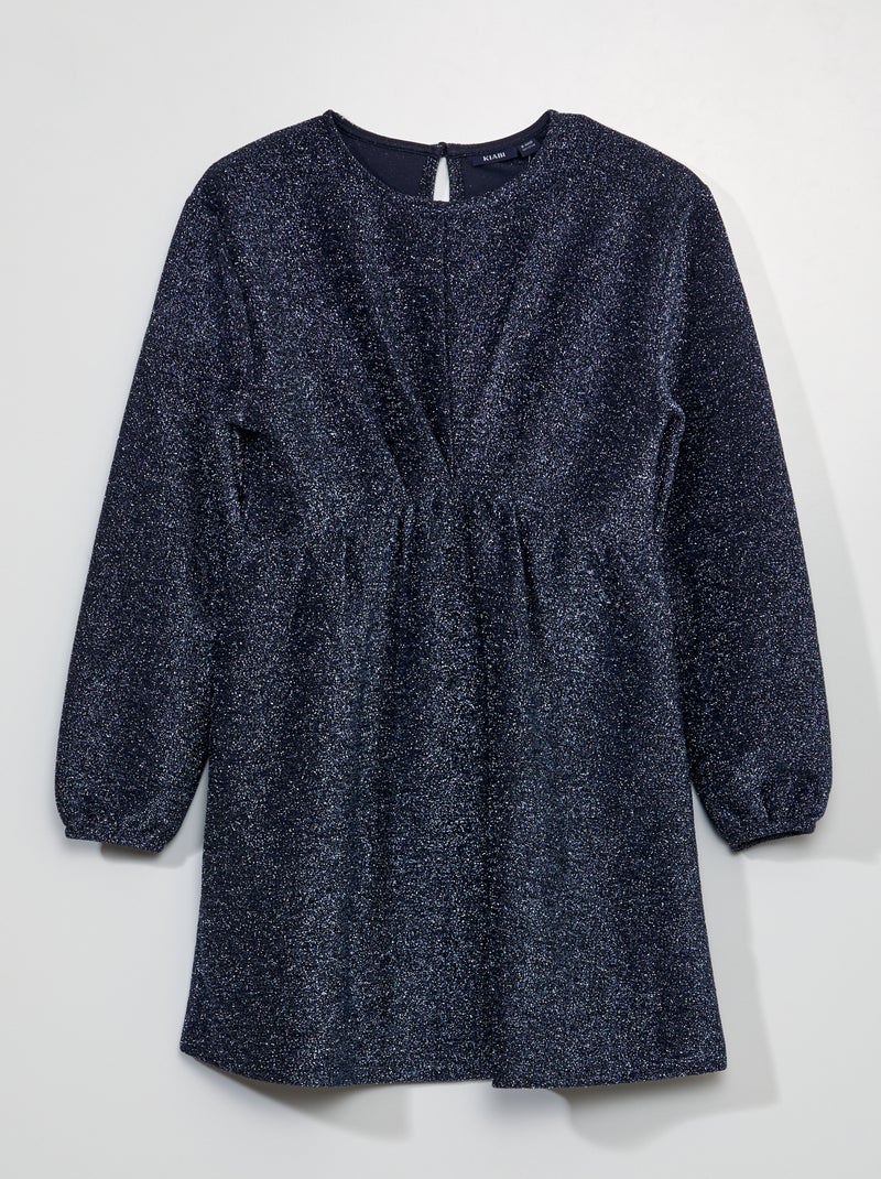 Robe en maille bisou Marine - Kiabi