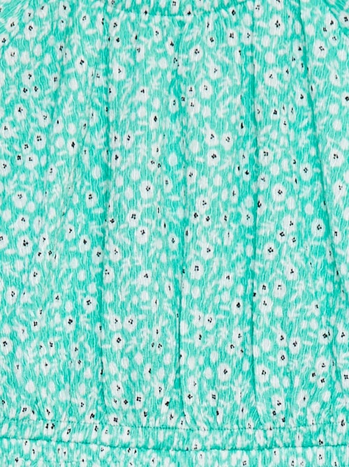 Robe en maille crêpe imprimée - Kiabi