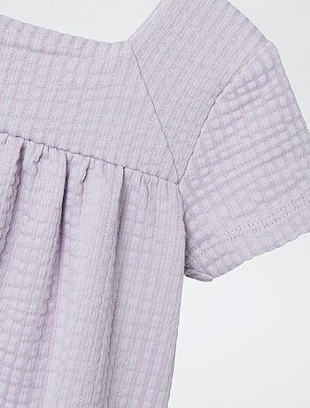 Robe en maille gaufrée 'Guppy'