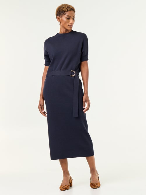 Robe en maille lourde - Kiabi