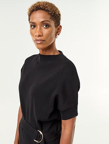 Robe en maille lourde