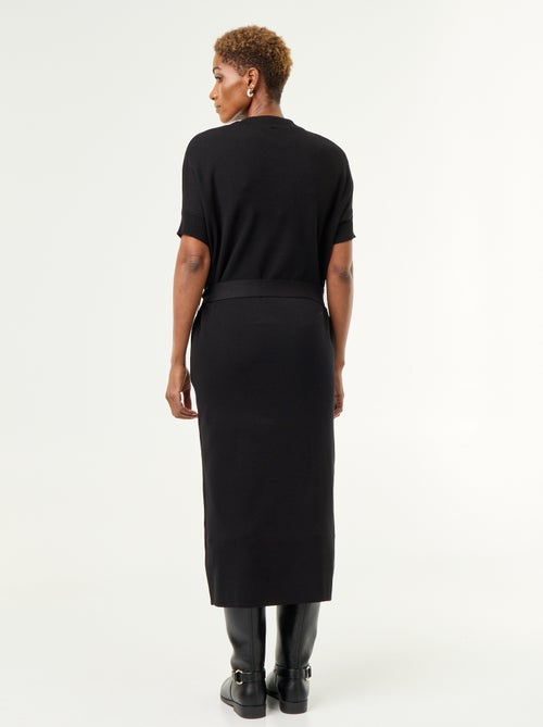 Robe en maille lourde - Kiabi