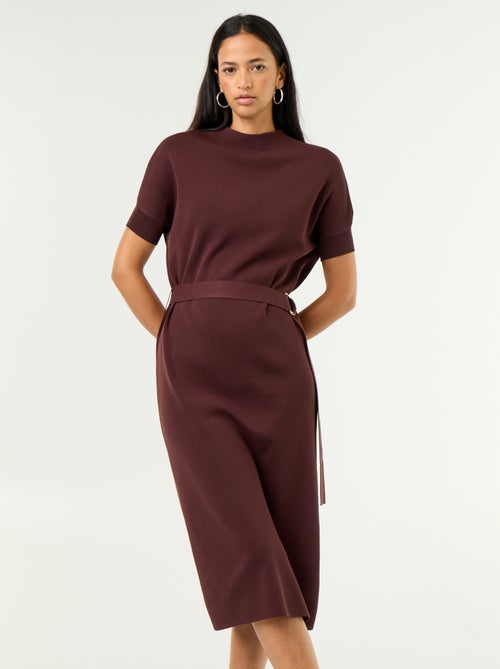 Robe en maille lourde - Kiabi Robe en maille lourde - Kiabi