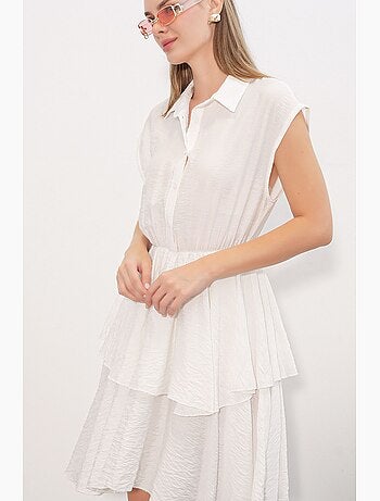 Robe en maille viscose et nylon bdart