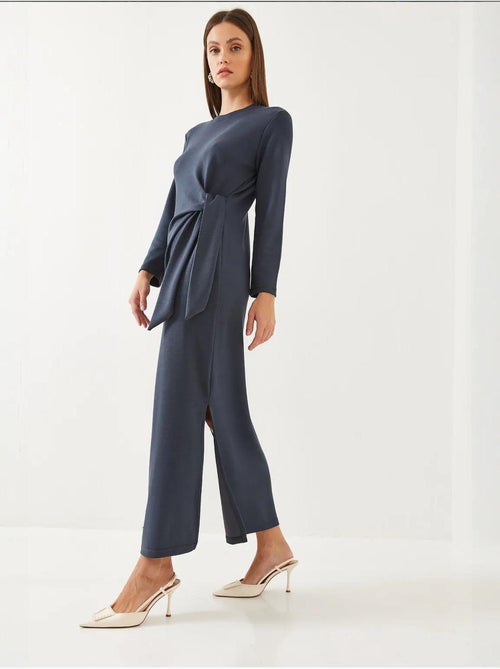 Robe en modal à détails noués lucci - Kiabi Robe en modal à détails noués lucci - Kiabi