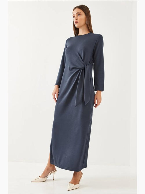 Robe en modal à détails noués lucci - Kiabi Robe en modal à détails noués lucci - Kiabi