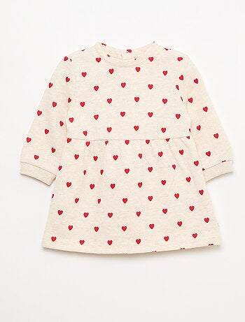 Robe en molleton animée