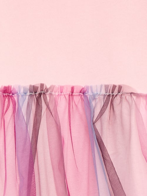 Robe en molleton et tulle 'Guppy' - Kiabi
