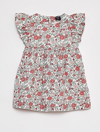 Robe en popeline + culotte - 2 pièces