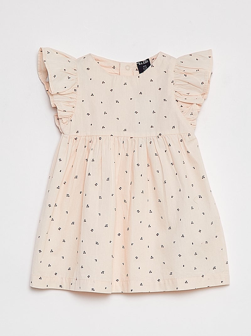 Robe en popeline + culotte - 2 pièces ROSE - Kiabi
