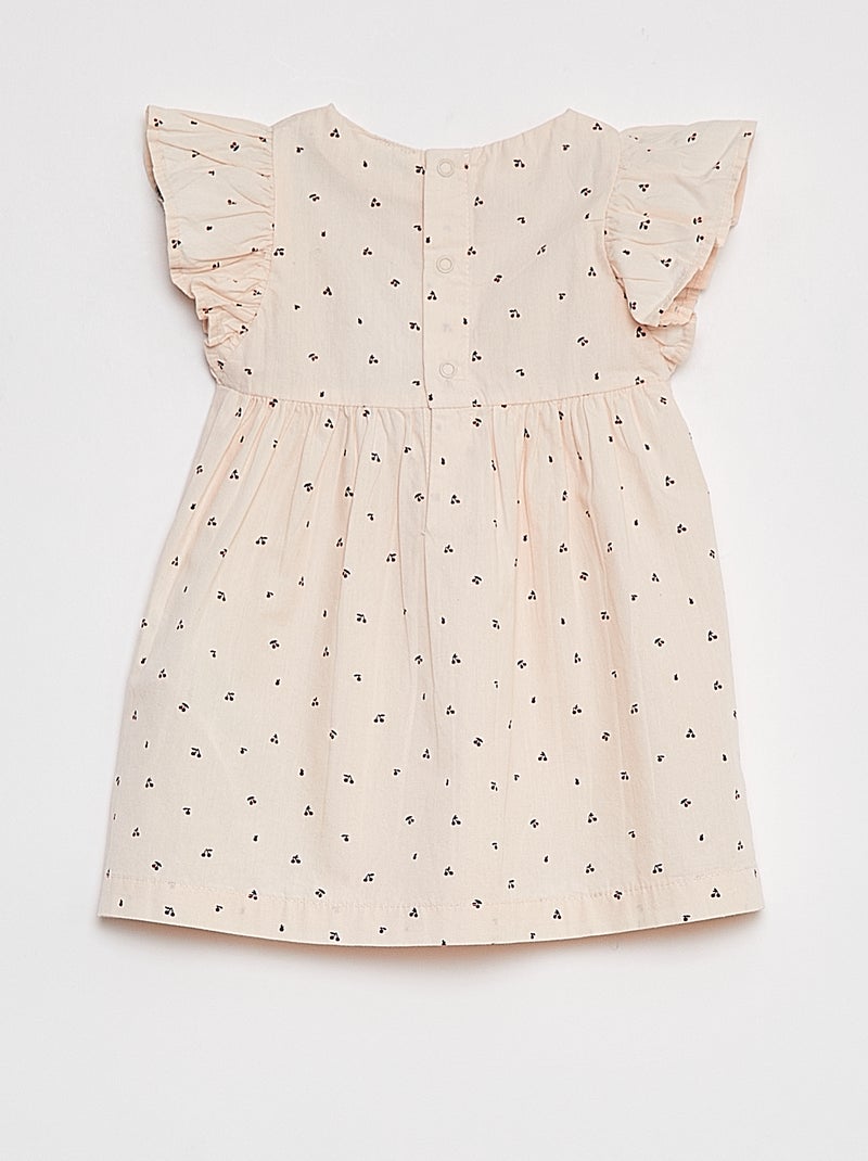 Robe en popeline + culotte - 2 pièces ROSE - Kiabi