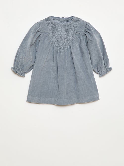 Robe en velours - Kiabi