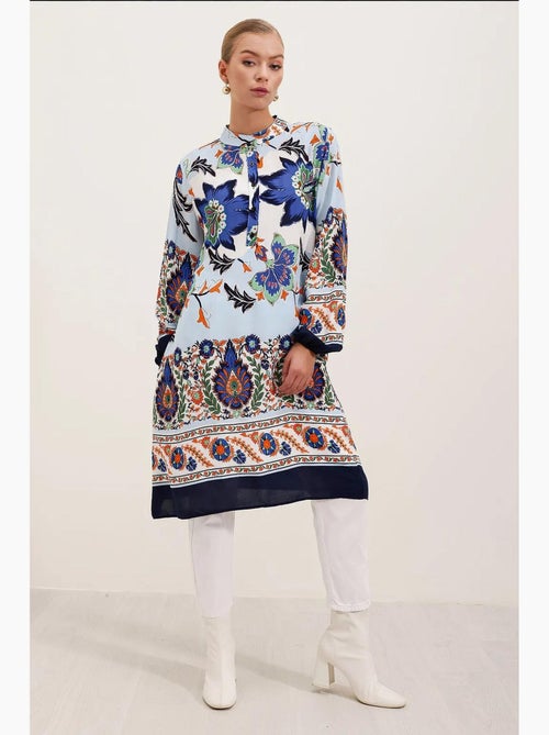 Robe en viscose à motifs bdart - Kiabi Robe en viscose à motifs bdart - Kiabi
