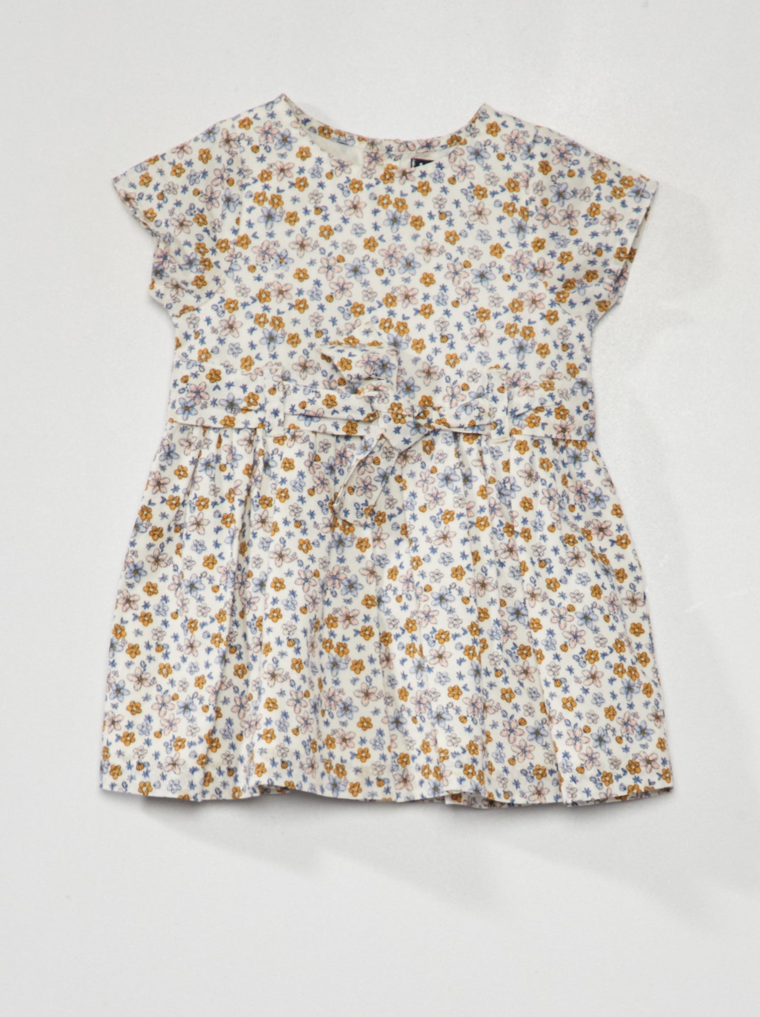 Robe Blanche En Voile De Coton Doublée - Taille 40 - Occasion Parfait état
