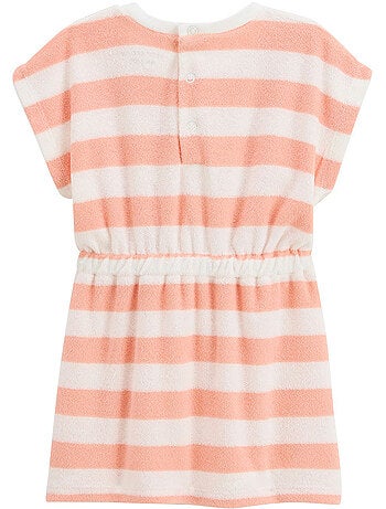 Robe enfant en éponge + headband honfleur